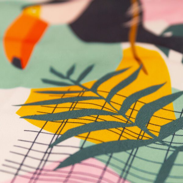 Yogamat tas met bloemenprint - Spokey HOME JUNGLE