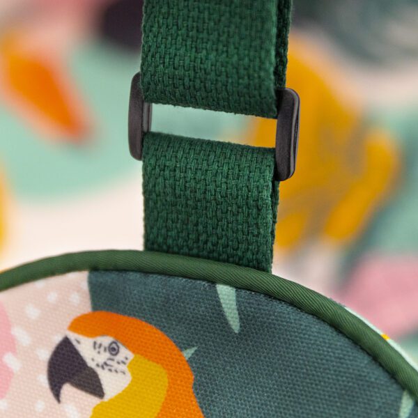 Yogamat tas met bloemenprint - Spokey HOME JUNGLE
