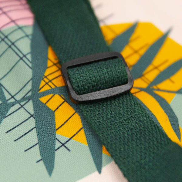 Yogamat tas met bloemenprint - Spokey HOME JUNGLE