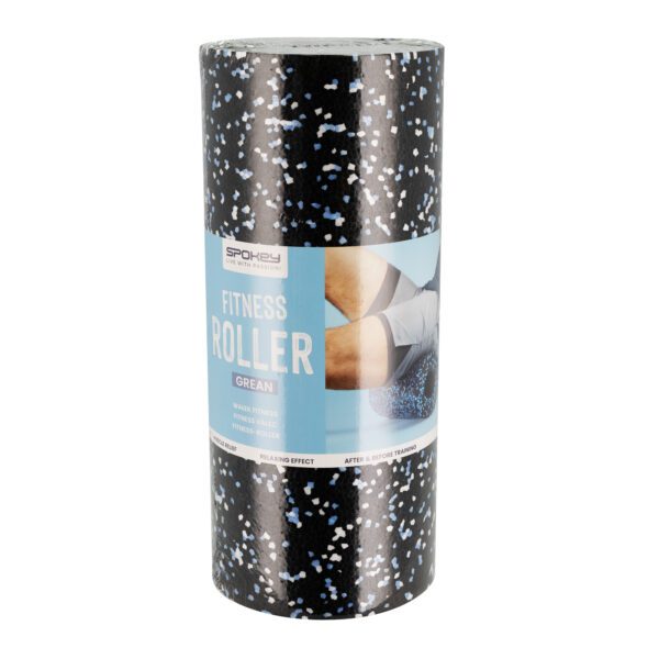 Smooth massage roller zwart 33 cm - Spokey GREAN