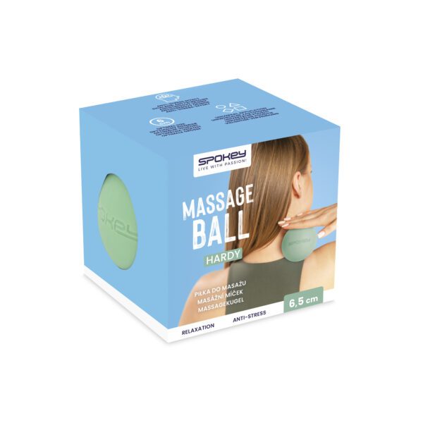 Massagebal Spokey HARDY - groene gel bal voor spierontspanning 6,5 cm