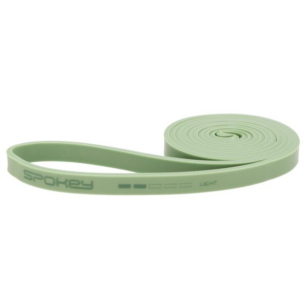 Weerstandsband Spokey Light - 11-19 kg groen - fitness band voor krachttraining