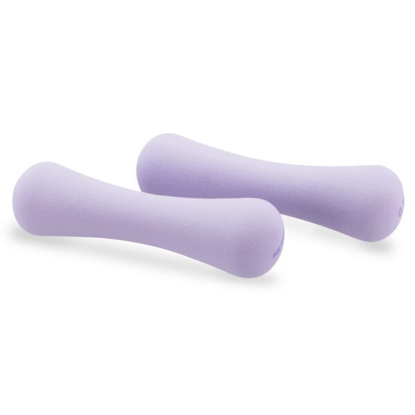 Neopreen dumbbells set 2x0,5 kg paars - Spokey BONE