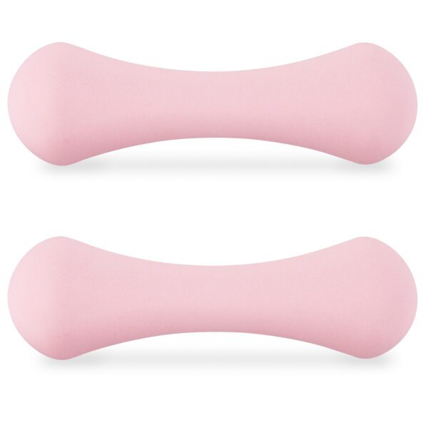 Neoprene dumbbells set 2x2 kg roze - Spokey BONE
