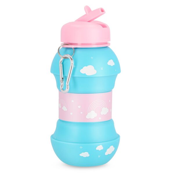 Vouwbare silicone drinkfles 520 ml - Spokey CORT