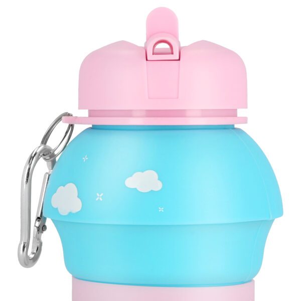 Vouwbare silicone drinkfles 520 ml - Spokey CORT