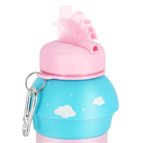Vouwbare silicone drinkfles 520 ml - Spokey CORT
