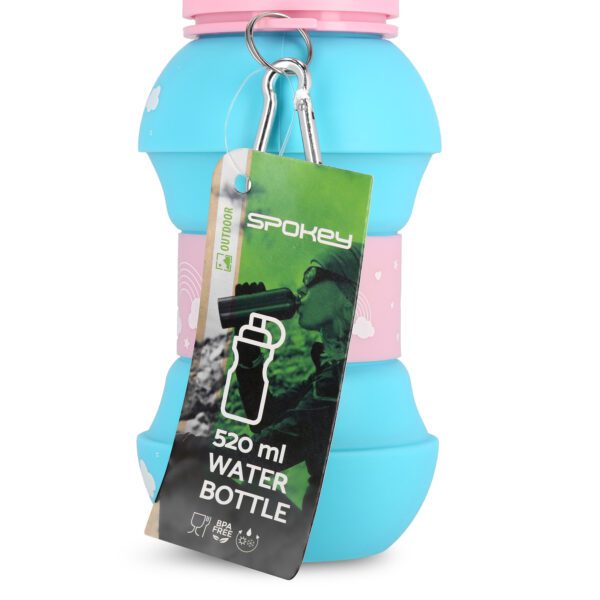 Vouwbare silicone drinkfles 520 ml - Spokey CORT