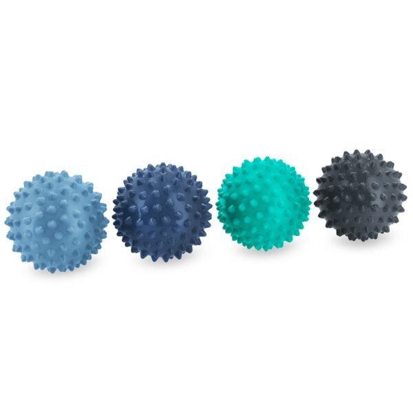 Massageballen set 4 stuks multicolor voor spierontspanning - Spokey GRESPI