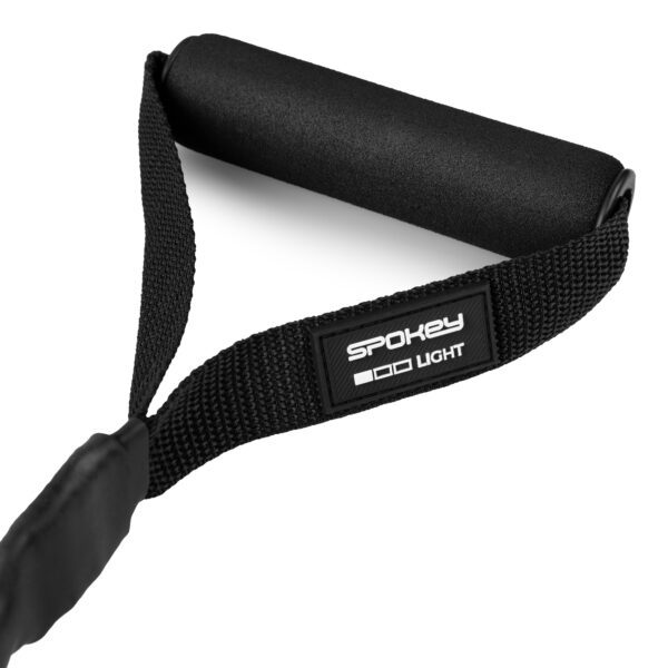 Weerstandsband SUPRA TUBE LIGHT zwart - Spokey SUPRA TUBE