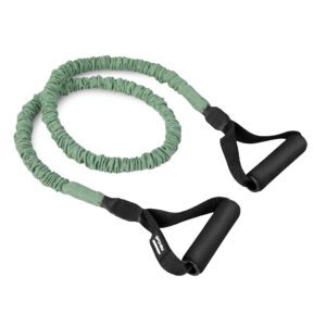 Zware rubber expander zwart voor fitness - Spokey SUPRA TUBE Zware rubber expander zwart voor fitness - Spokey SUPRA TUBE