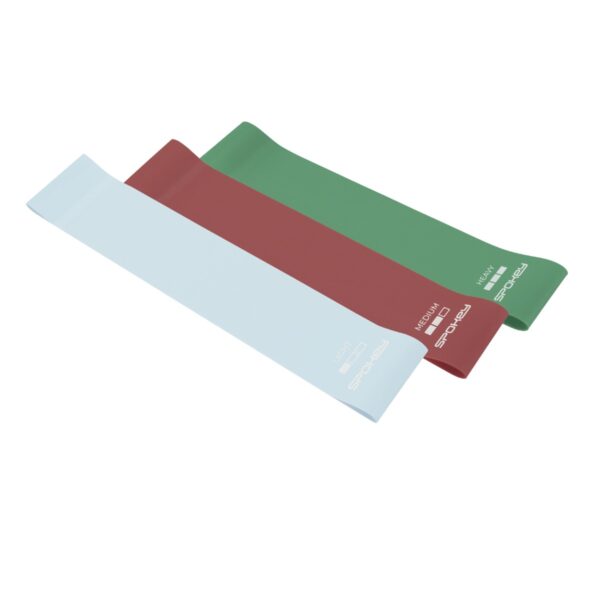 Mini weerstandsbanden set van 3 - Spokey FLEX SET