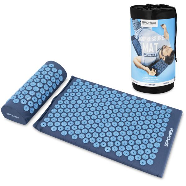 Acupressuur mat met kussen - Spokey AKUMAT