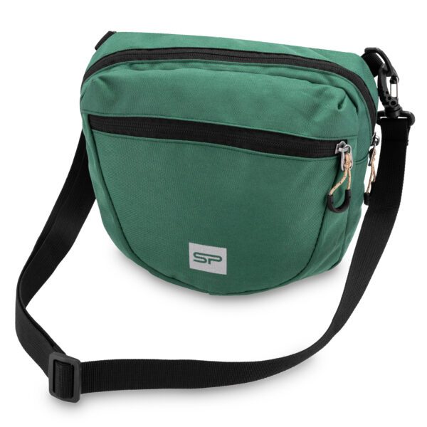 Schoudertas Outdoor - 4L - 34x18x12 cm - Groen - Spokey Croco