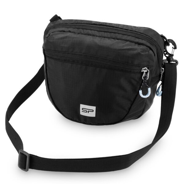 Schoudertas voor outdoor - 4 liter - 34x18x12 cm - Zwart - Spokey Croco