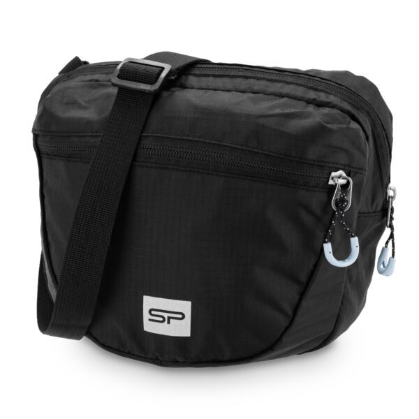 Schoudertas voor outdoor - 4 liter - 34x18x12 cm - Zwart - Spokey Croco