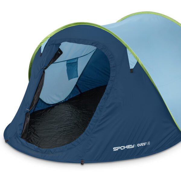 Lichte 2-persoons campingtent blauw - Spokey SAPPHIRE