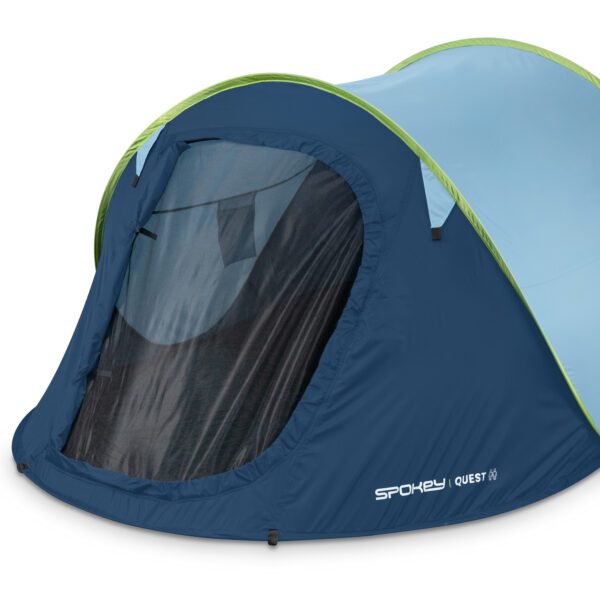 Lichte 2-persoons campingtent blauw - Spokey SAPPHIRE