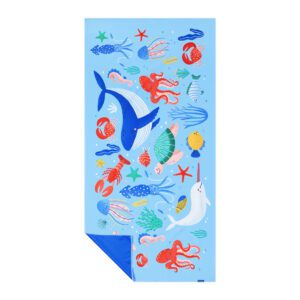 Strandhanddoek voor kinderen - 160x80 cm - Spokey KIDDY Strandhanddoek voor kinderen - 160x80 cm - Spokey KIDDY