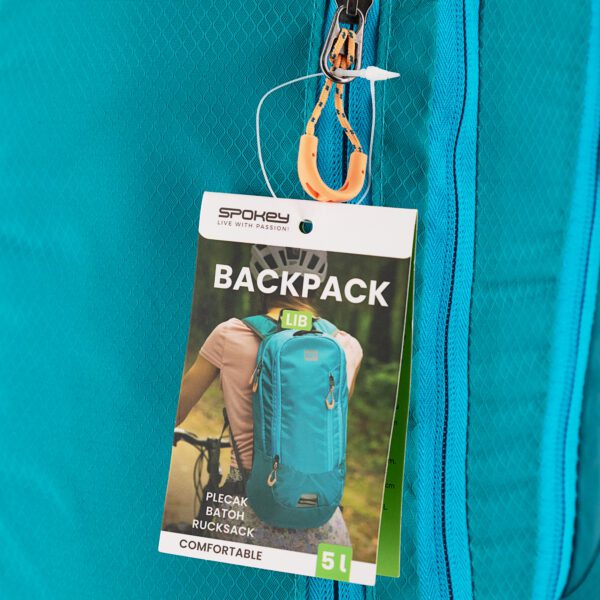 Lichte rugtas voor outdooractiviteiten 5L - Spokey LIB
