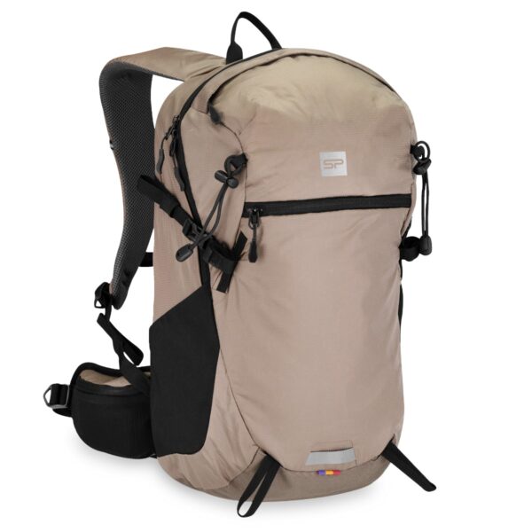 Hiking rugtas 25L met regenhoes zwart - Spokey DAYRIDE 25
