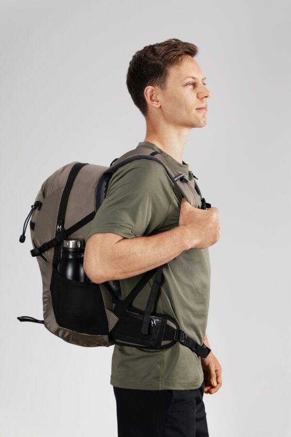Hiking rugtas 25L met regenhoes zwart - Spokey DAYRIDE 25