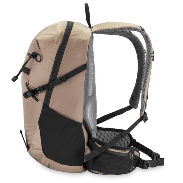 Hiking rugtas 25L met regenhoes zwart - Spokey DAYRIDE 25