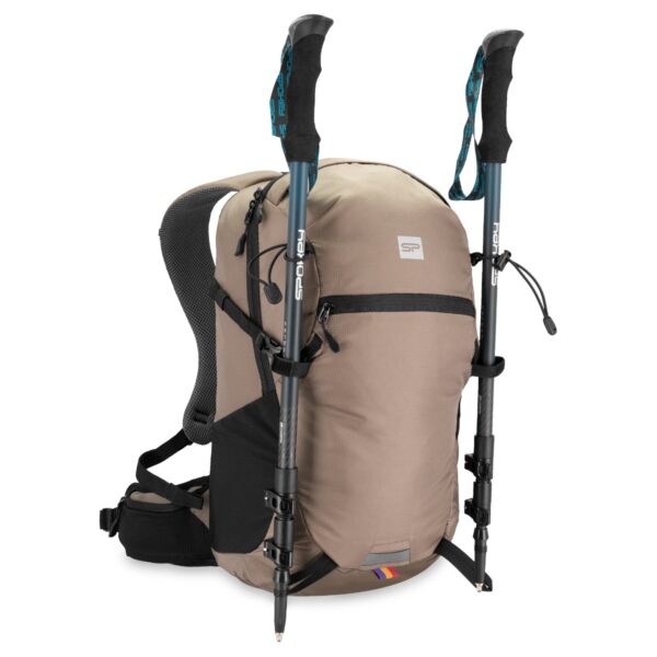 Hiking rugtas 25L met regenhoes zwart - Spokey DAYRIDE 25