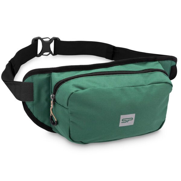 Sporttas Spokey DRAGO 5L groen - compacte schouderrugzak voor outdooractiviteiten
