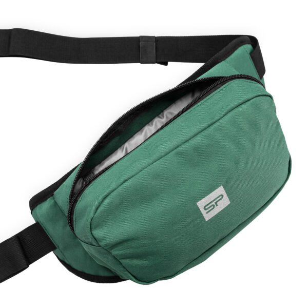 Sporttas Spokey DRAGO 5L groen - compacte schouderrugzak voor outdooractiviteiten