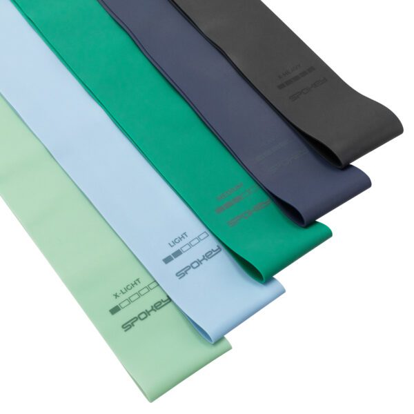 Set van 5 weerstandsbanden multicolor - Spokey ARTIO