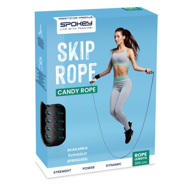 Springtouw voor fitness en vetverbranding - Spokey CANDY ROPE