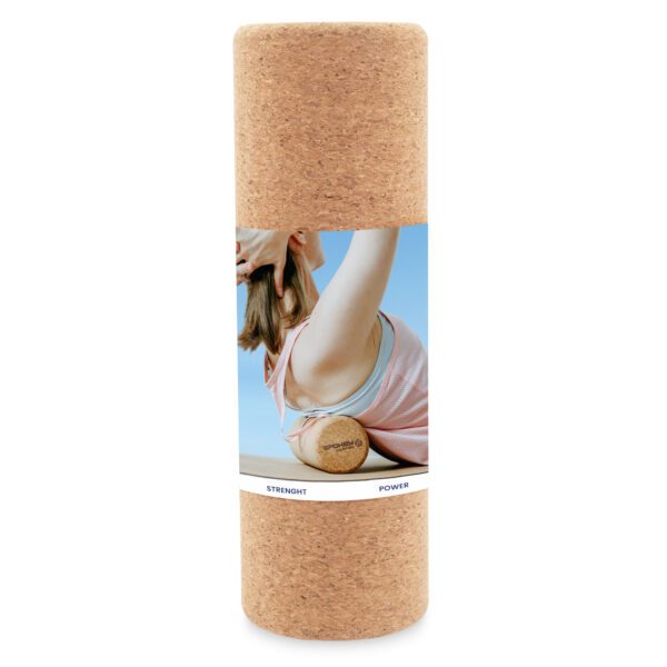 Cork massage roller 30 cm voor spierherstel - Spokey TAUSA