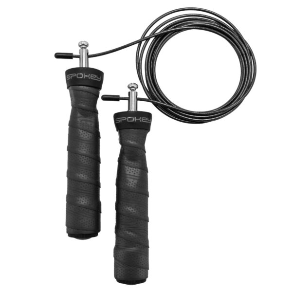 Professioneel springtouw met lagers zwart - Spokey PUMP
