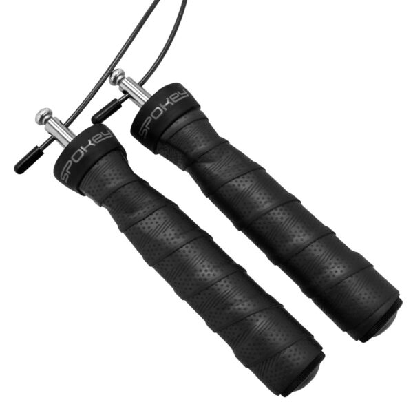 Professioneel springtouw met lagers zwart - Spokey PUMP