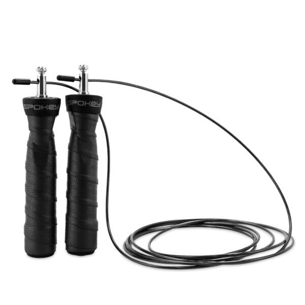 Professioneel springtouw met lagers zwart - Spokey PUMP