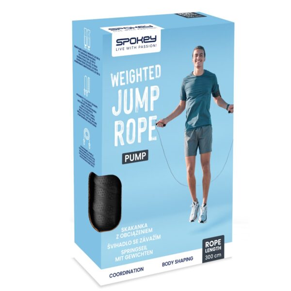Professioneel springtouw met lagers zwart - Spokey PUMP