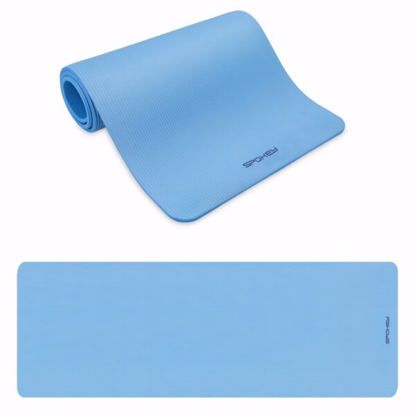 Fitnessmat blauw 183 x 61 x 1 cm antislip - Spokey SOFTMAT