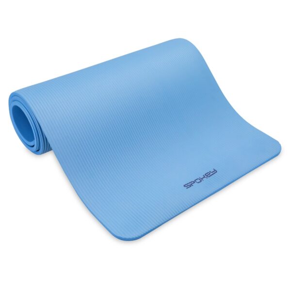 Fitnessmat blauw 183 x 61 x 1 cm antislip - Spokey SOFTMAT