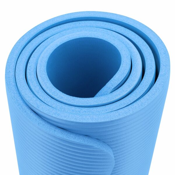 Fitnessmat blauw 183 x 61 x 1 cm antislip - Spokey SOFTMAT
