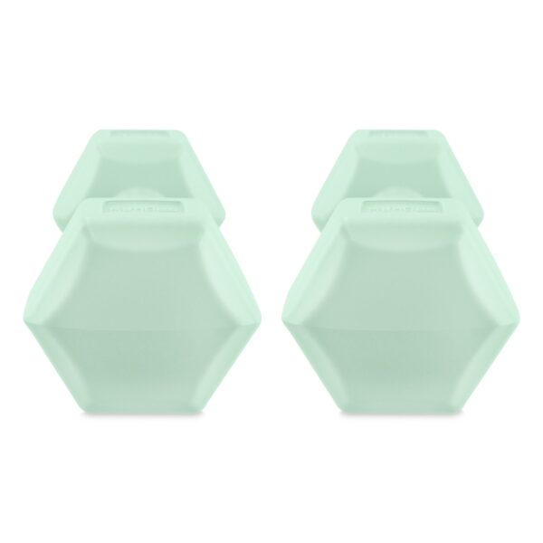 Hexagonale dumbbell set 2x1 kg groen - Spokey MONSTER
