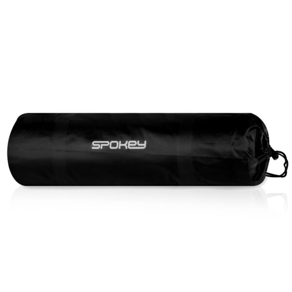 Zelfopblazende mat met kussen zwart 186x50 cm - Spokey SAVORY PILLOW