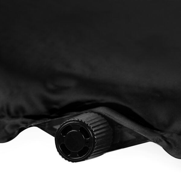 Zelfopblazende mat met kussen zwart 186x50 cm - Spokey SAVORY PILLOW