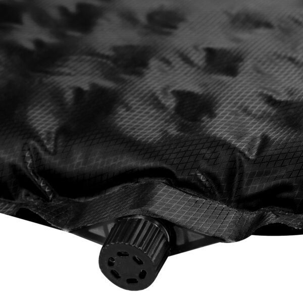 Ultralichte zelfopblazende mat zwart 180x50 cm - Spokey RAMBLER
