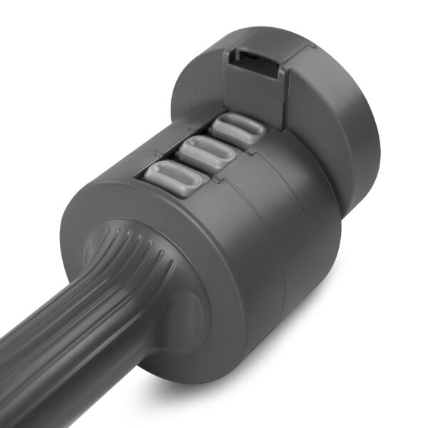 Verstelbare dumbbells 2x 2,5 kg zwart - Spokey MULTIBELL