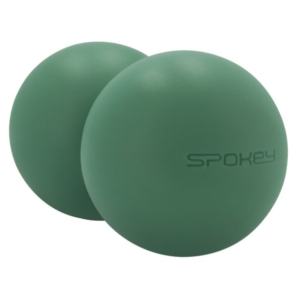Dubbele massagebal zwart 6,5x13 cm - Spokey HARDY DUO