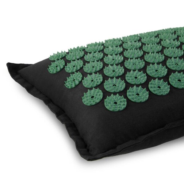 Acupressuurmat met kussen (zwart / groen) - Spokey AKUMAT
