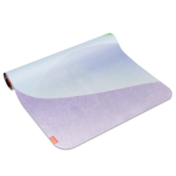 Multicolor yoga mat voor reizen - Spokey TRAVEL YOGA