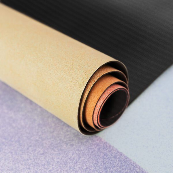 Multicolor yoga mat voor reizen - Spokey TRAVEL YOGA