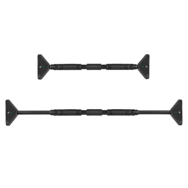 Verstelbare optrekstang met waterpas zwart 72-96 cm - Spokey LEVER